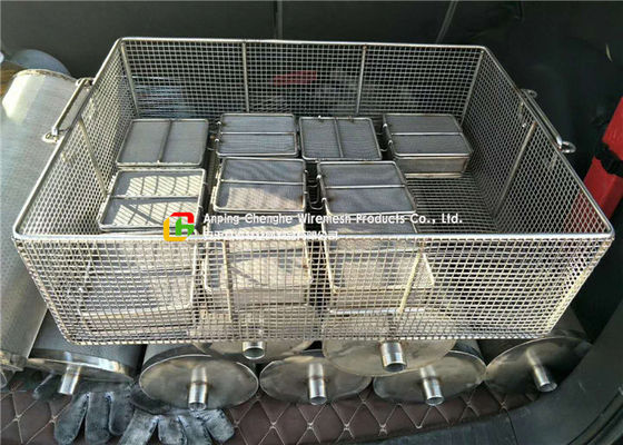 Stainless Steel Mesh Filter Baskets , Kitchenware Basket Screen Filter