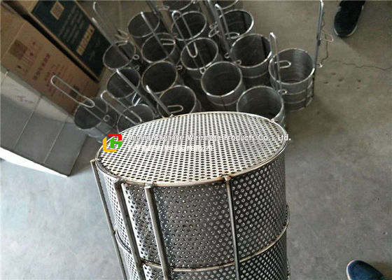 Sewage Treatment Filter Screen Mesh 10 - 300mm Height Beautiful Apperance